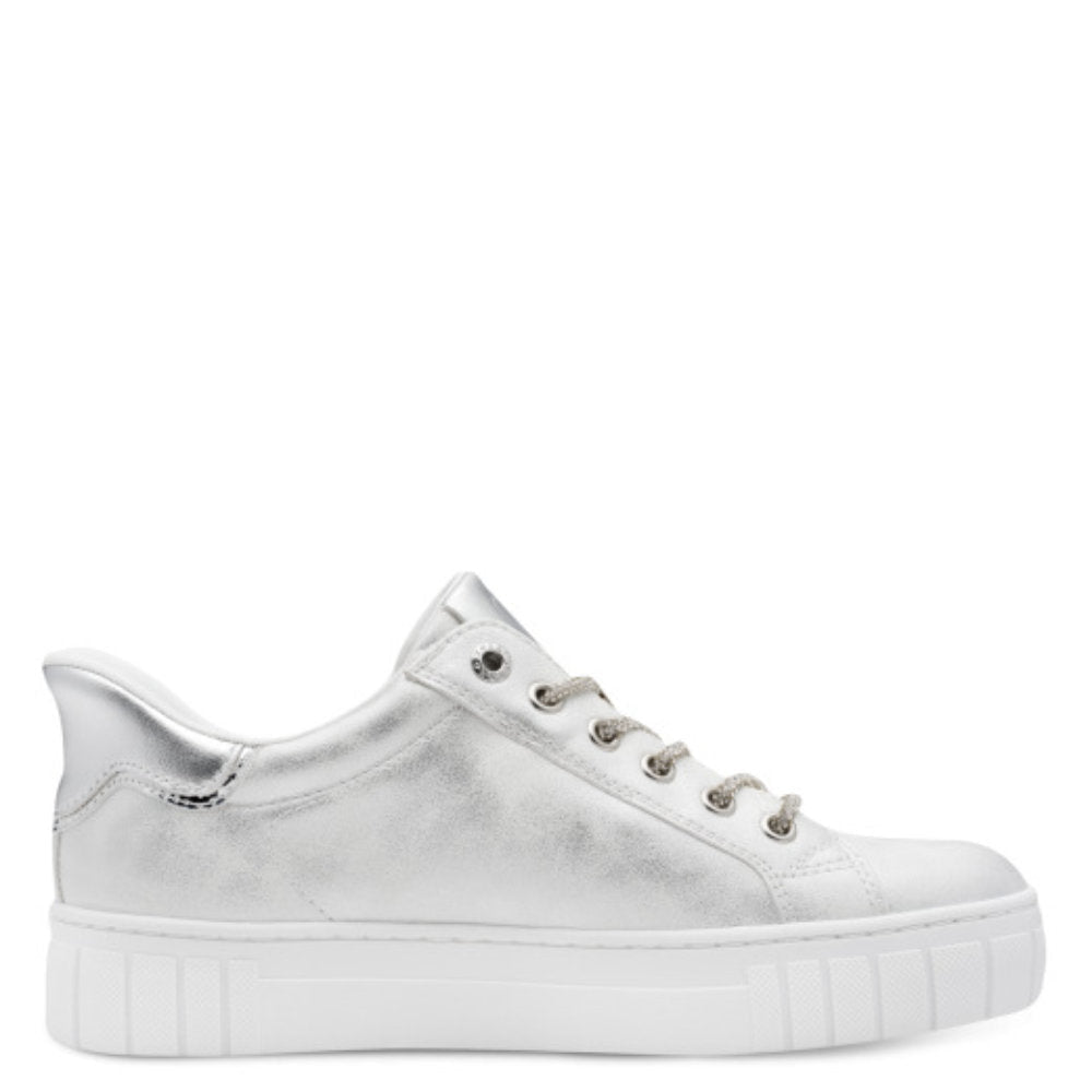 Marco Tozzi 2-23741-46 948 Silver Comb Trainer