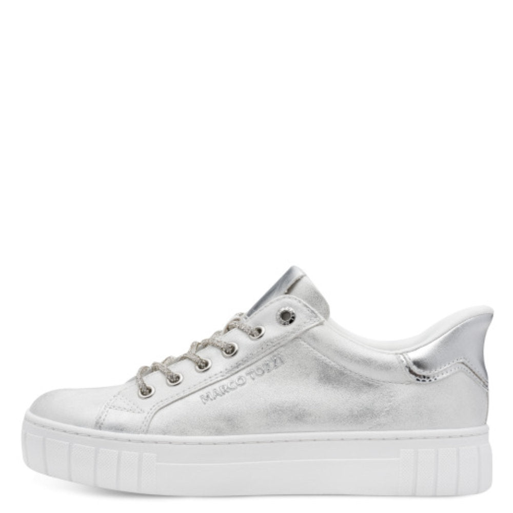 Marco Tozzi 2-23741-46 948 Silver Comb Trainer