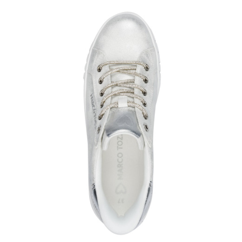 Marco Tozzi 2-23741-46 948 Silver Comb Trainer