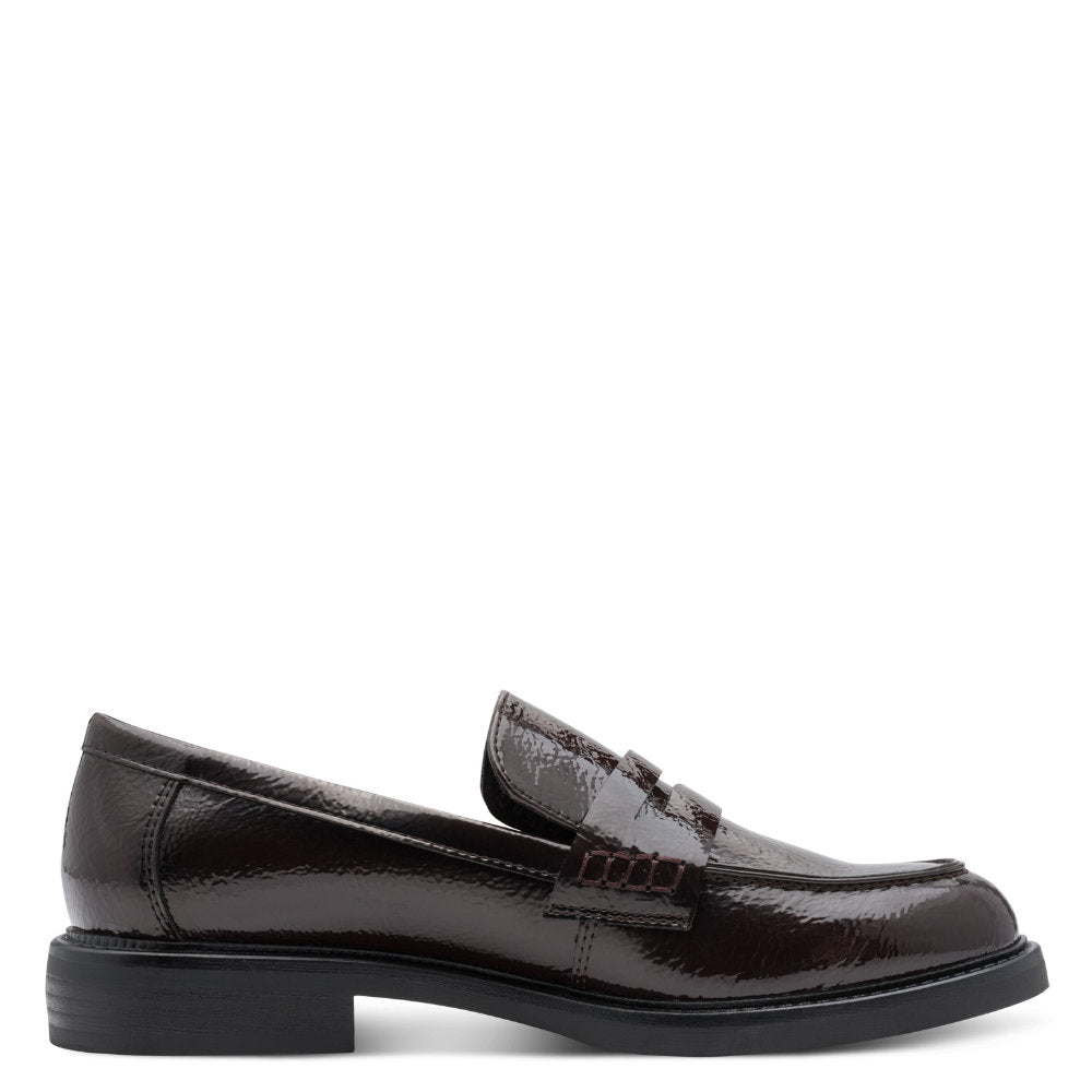 Marco Tozzi 2-24308-45 380 Mocca Patent Shoes