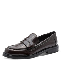 Marco Tozzi 2-24308-45 380 Mocca Patent Shoes