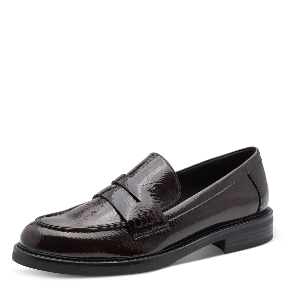 Marco Tozzi 2-24308-45 380 Mocca Patent Shoes