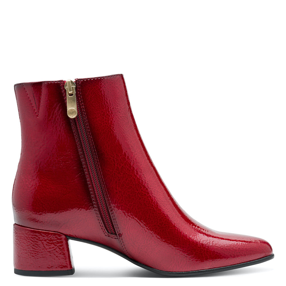 Marco Tozzi 2-25352-45 566 Dk.Red Pat. Boots