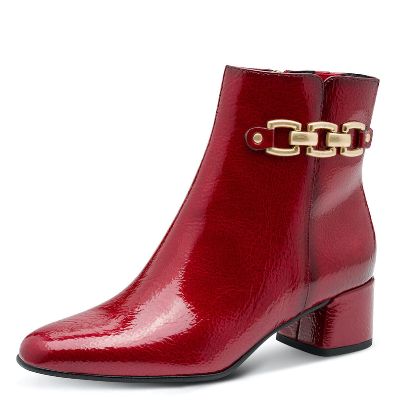 Marco Tozzi 2-25352-45 566 Dk.Red Pat. Boots
