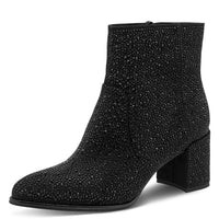 Marco Tozzi 2-25398-45 001 Black Sparkle Boots