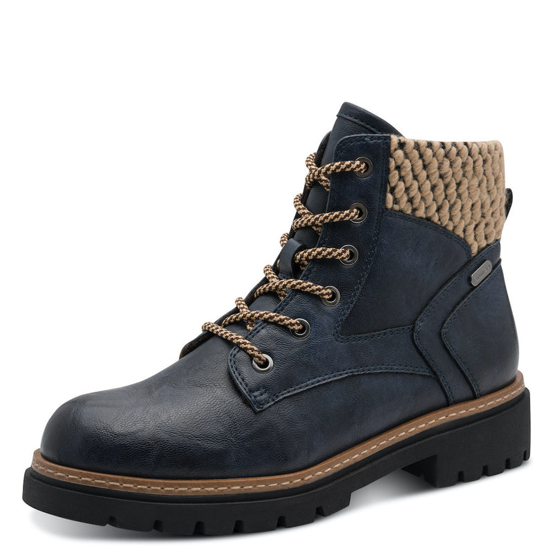Marco Tozzi 2-26266-45 890 Navy Comb Boots