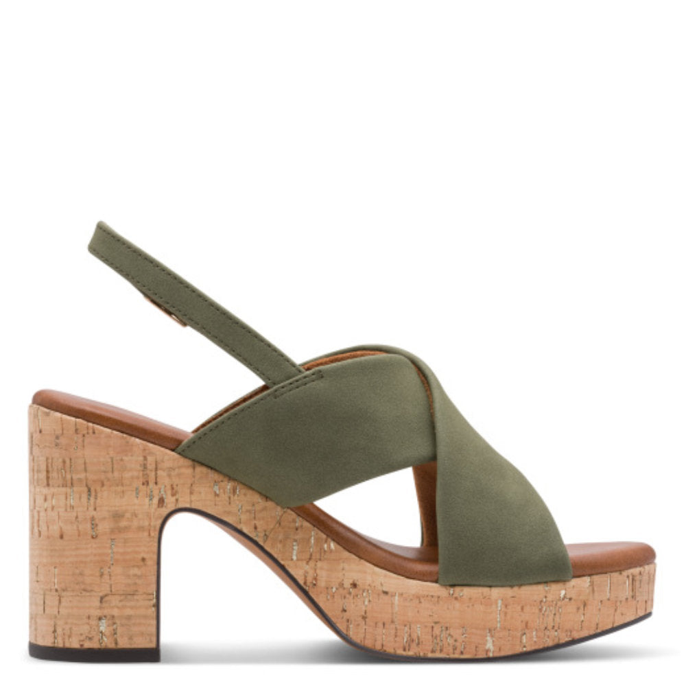 Marco Tozzi 2-28366-46 722 Olive Sandals