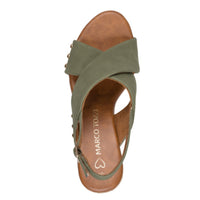 Marco Tozzi 2-28366-46 722 Olive Sandals
