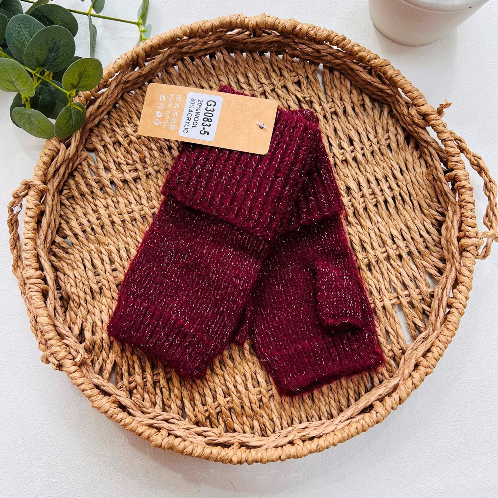 Reevo G3083 05 Burgundy Gloves