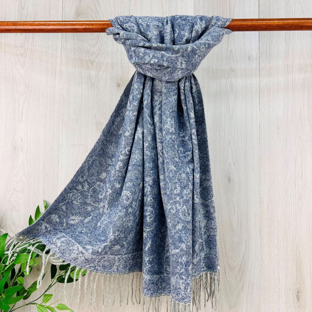 Reevo S6341 1 Navy Winter Scarf