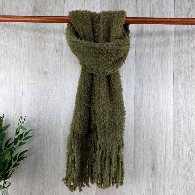Reevo S6181 1 29 Green Winter Scarf