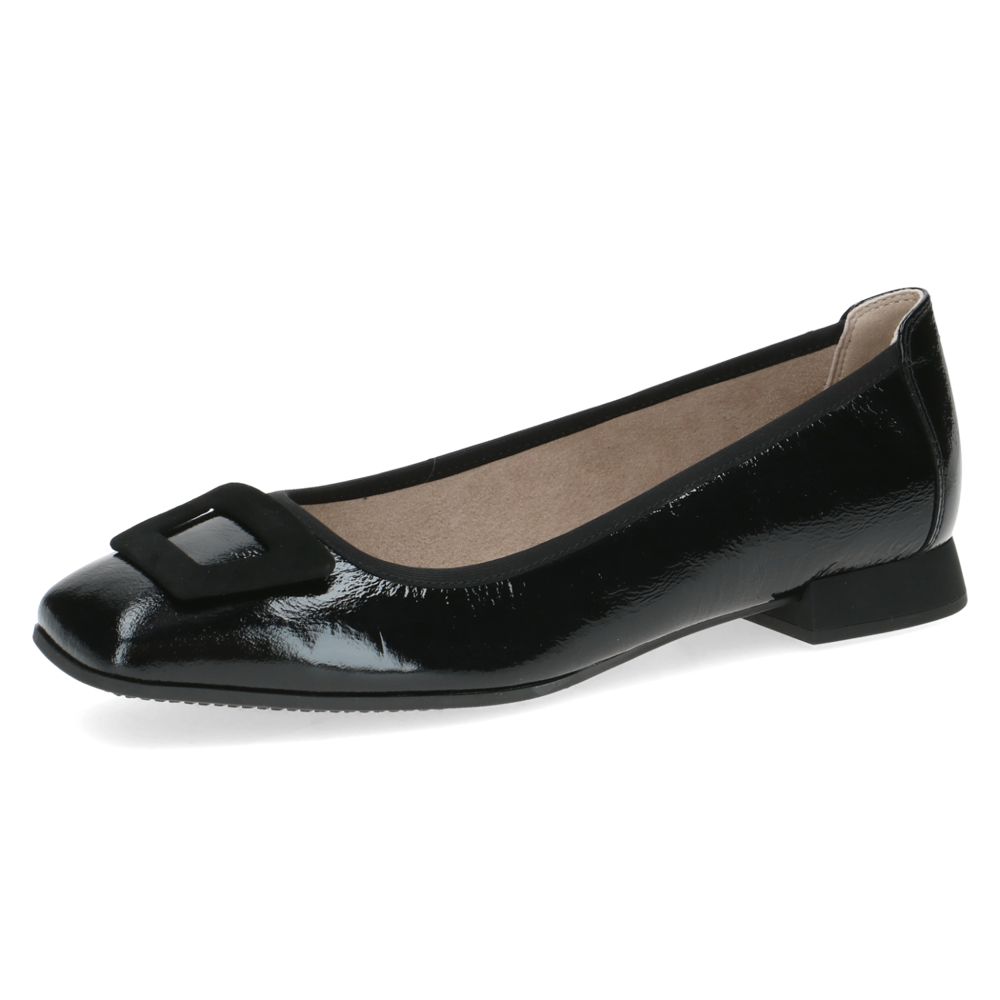 Caprice 9-22100-43 017 Black Naplak Shoes