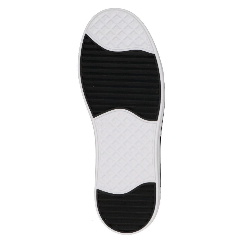 Caprice 9-23709-44 019 Black Comb Lace-Up Trainers
