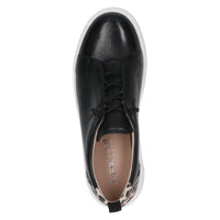 Caprice 9-23709-44 019 Black Comb Lace-Up Trainers