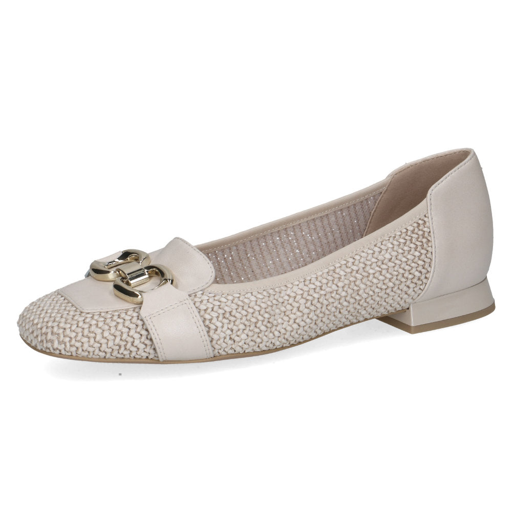 Caprice 9-24201-46 199 Offwhite Comb Slip On Shoes