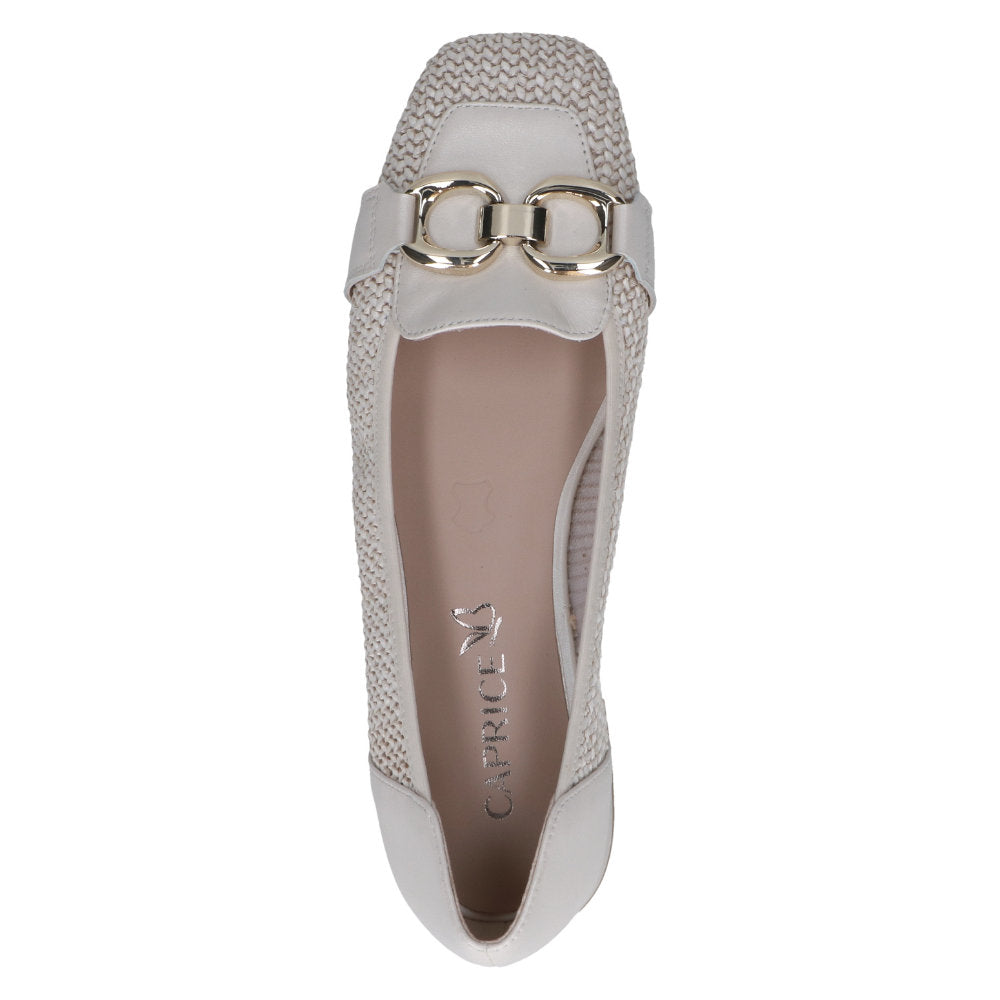 Caprice 9-24201-46 199 Offwhite Comb Slip On Shoes