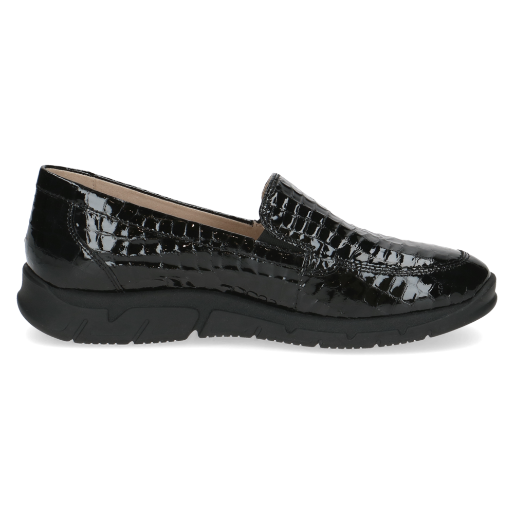 Caprice 9-24651-43 014 Black Croco Shoes
