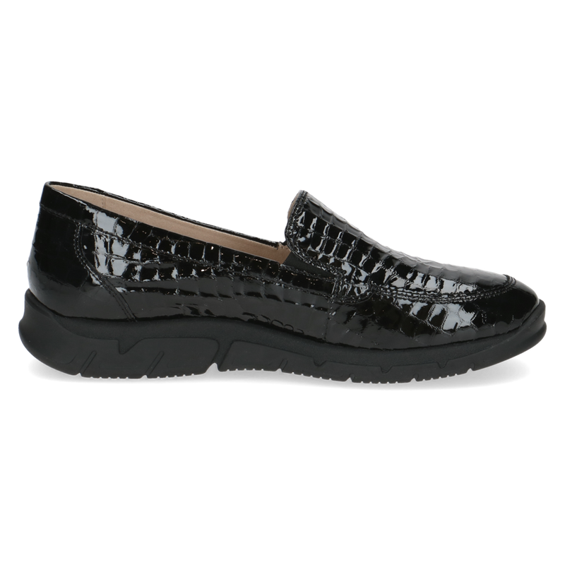 Caprice 9-24651-43 014 Black Croco Shoes