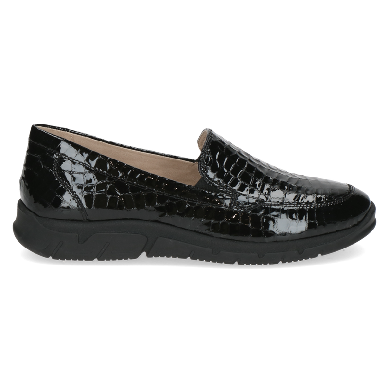 Caprice 9-24651-43 014 Black Croco Shoes