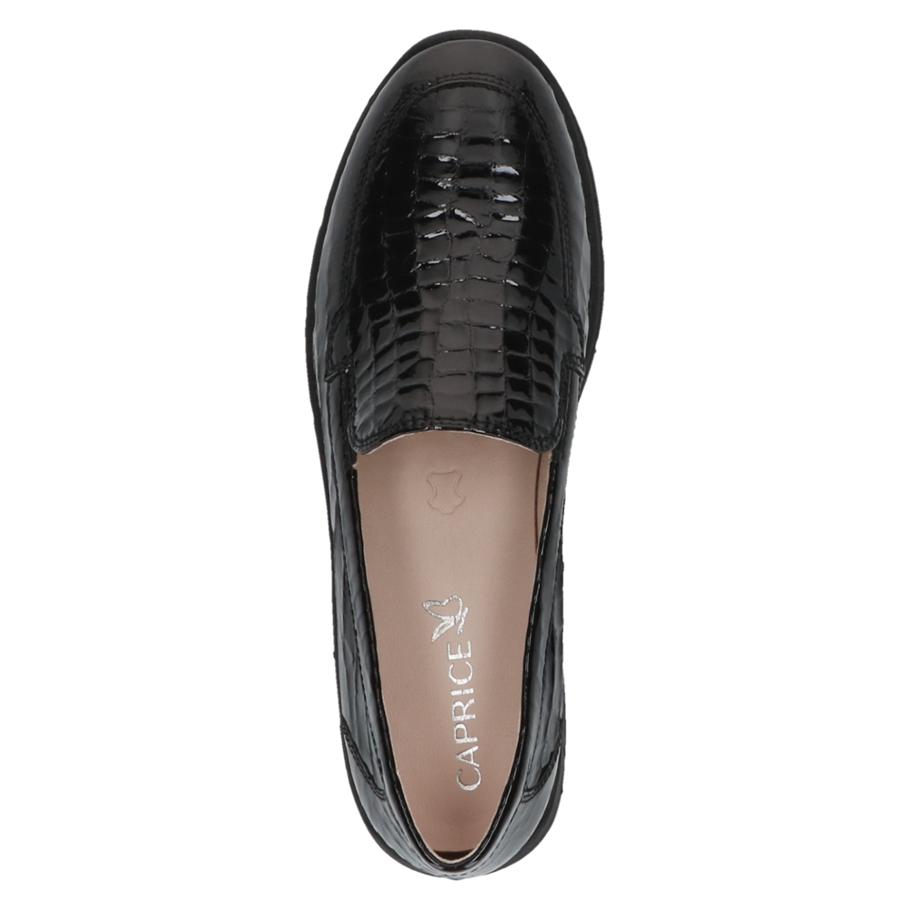 Caprice 9-24651-43 014 Black Croco Shoes