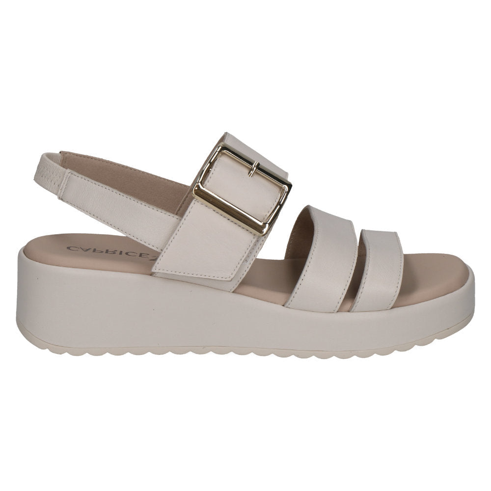 Caprice 9-28300-46 170 Offwhite Nappa Sandals