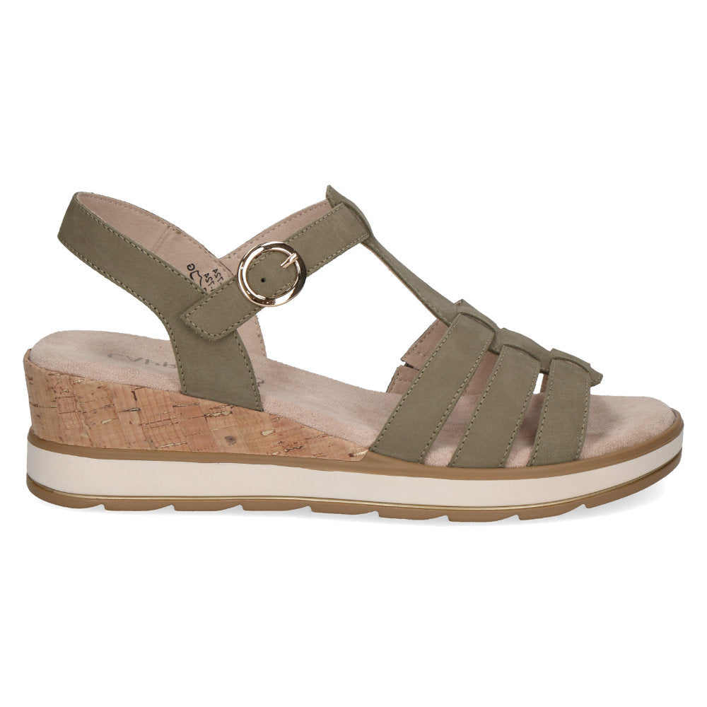 Caprice 9-28709-44 724 Olive Nubuc Sandals