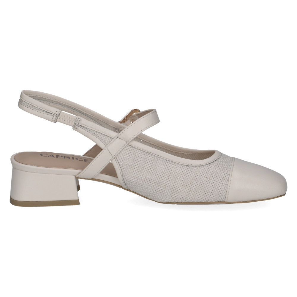 Caprice 9-29604-46 659 Vanilla/Offwh. Sling