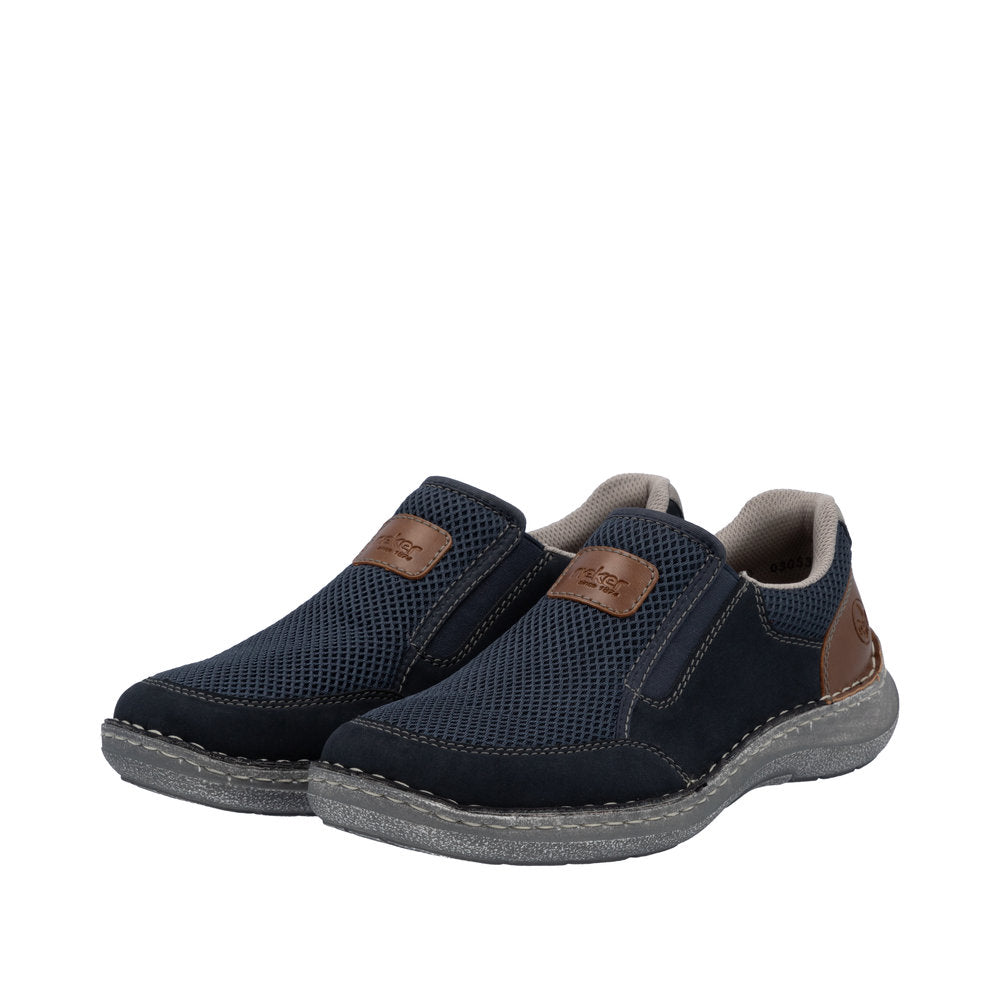 Rieker 03053-14 Sergio Navy Shoes