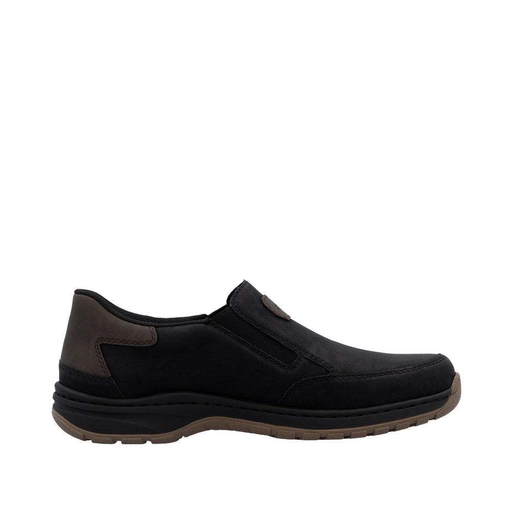 Rieker 03365-00 Black/Moro Shoes