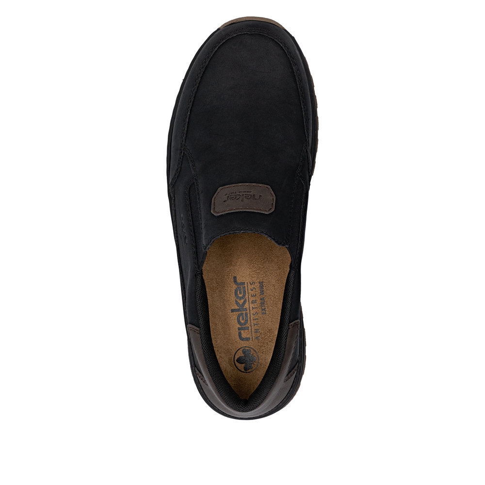 Rieker 03365-00 Black/Moro Shoes