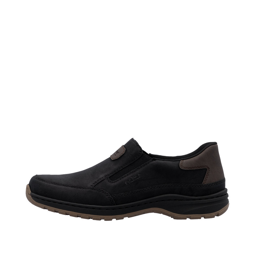 Rieker 03365-00 Black/Moro Shoes