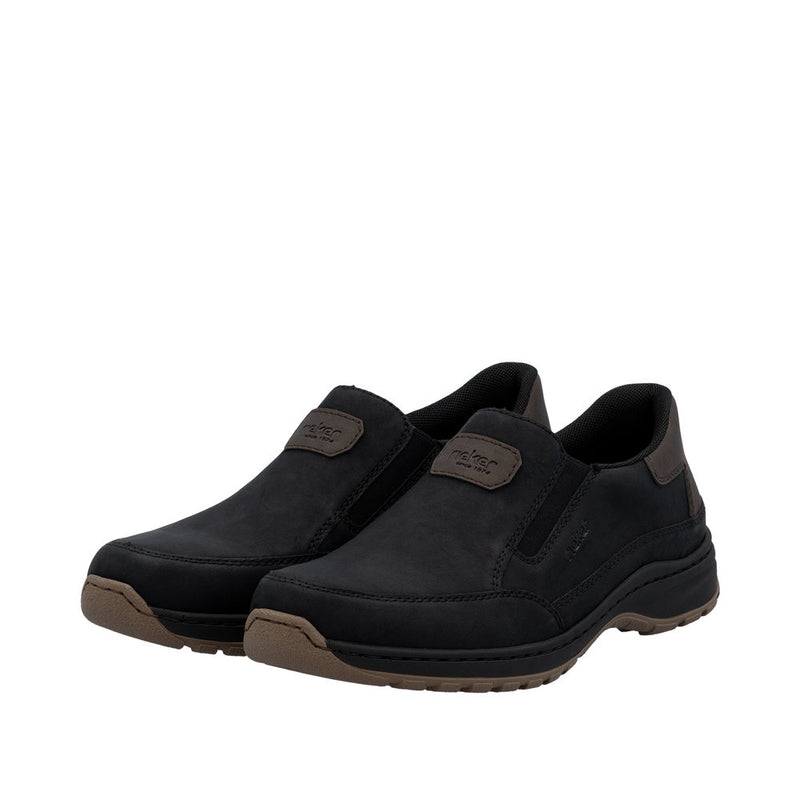 Rieker 03365-00 Black/Moro Shoes