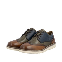Rieker 04504-90 Muskat/Forest/Royal Blue Shoes