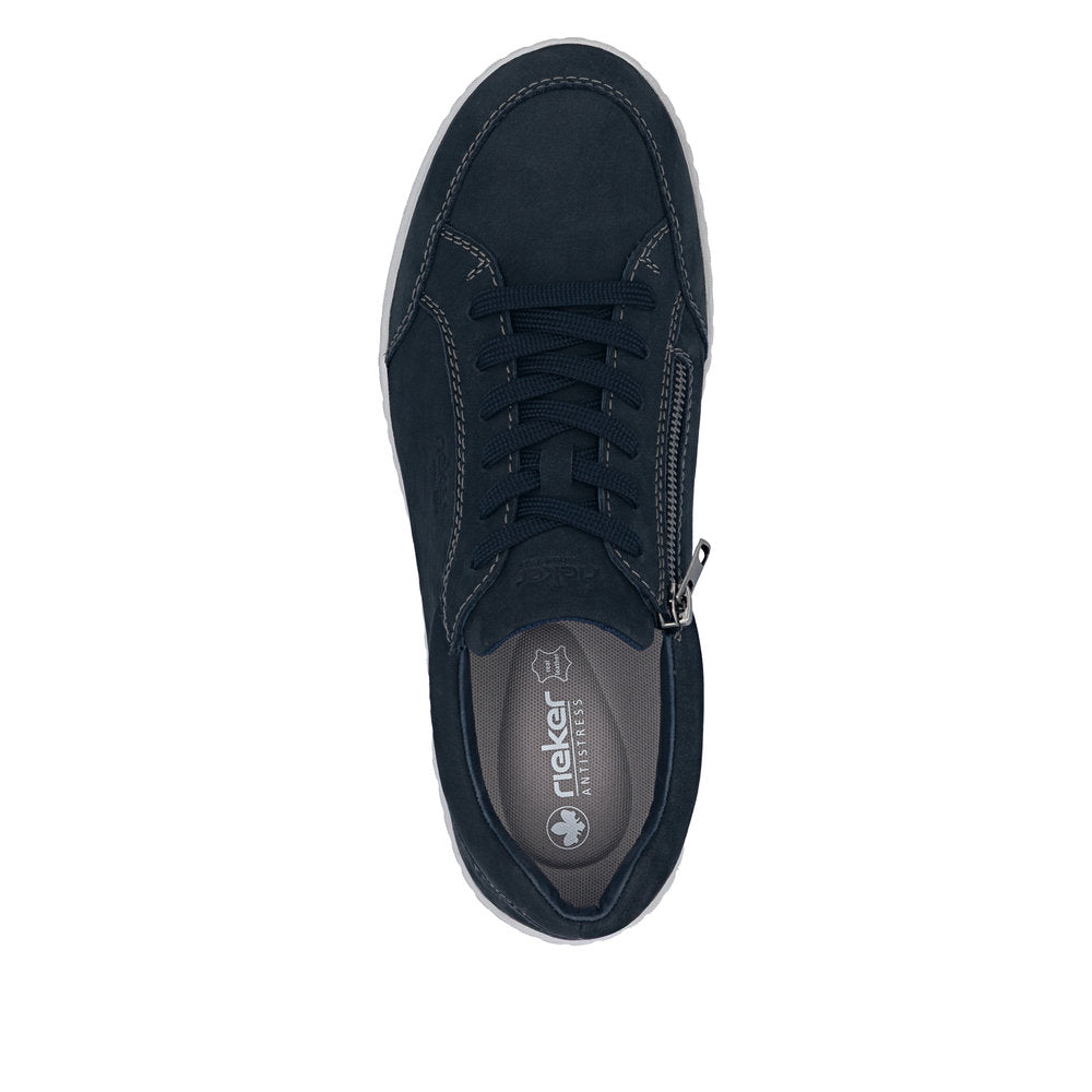 Rieker 08300-14 Linus Navy Shoes