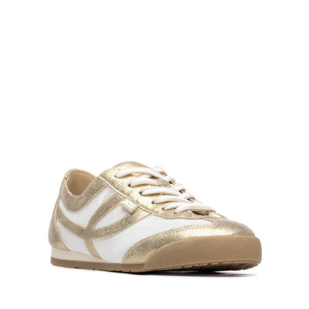 XTI 145442 Gold Trainers