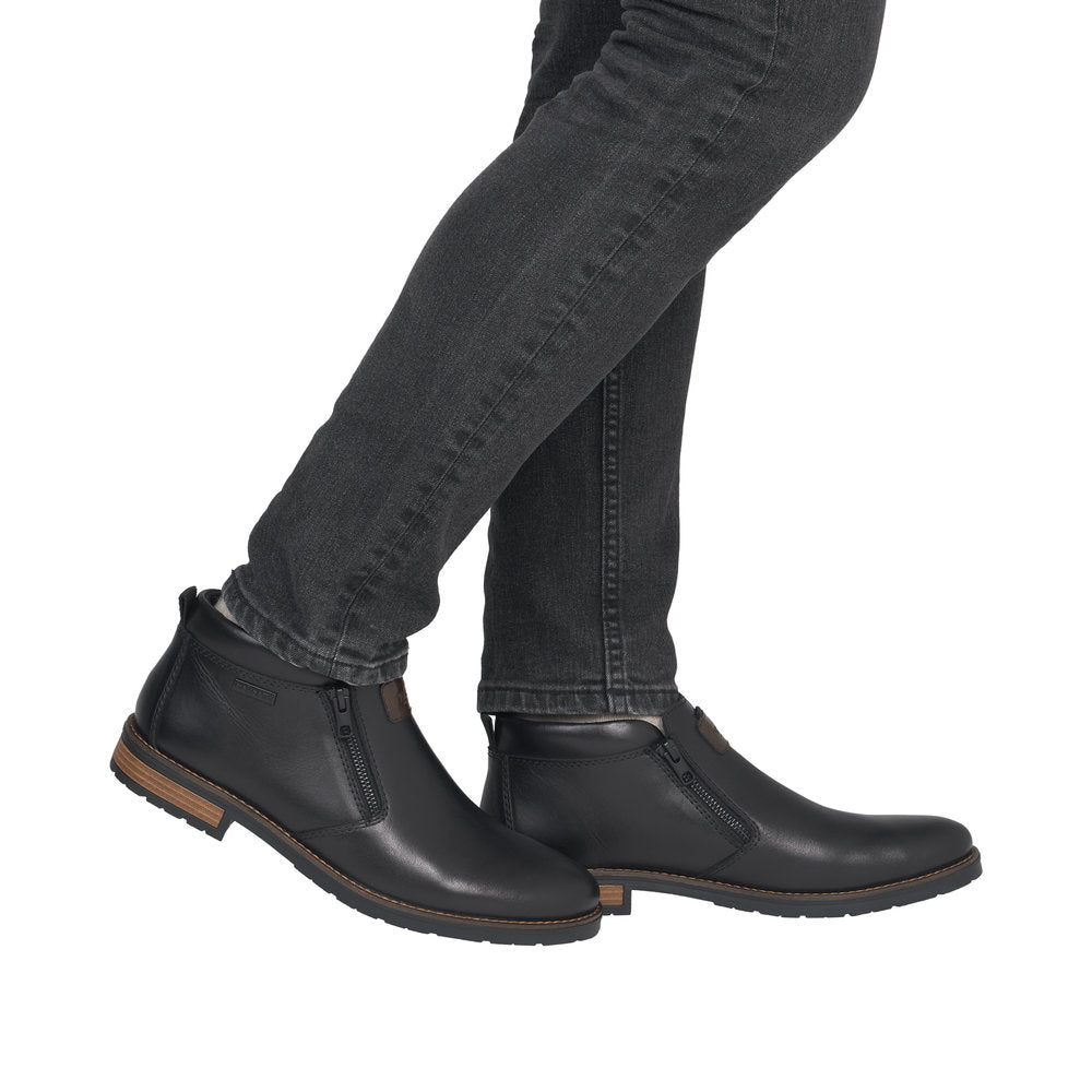 Rieker 14656-00 Dustin Black Boots