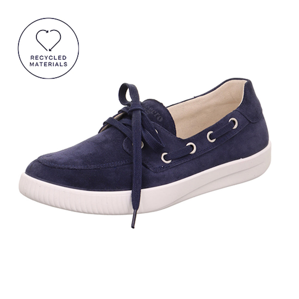Legero Silence 2-000458-8300 Blue Lace-Up Shoes