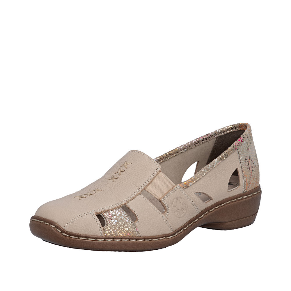Rieker 41385-63 Doris Beige Shoes