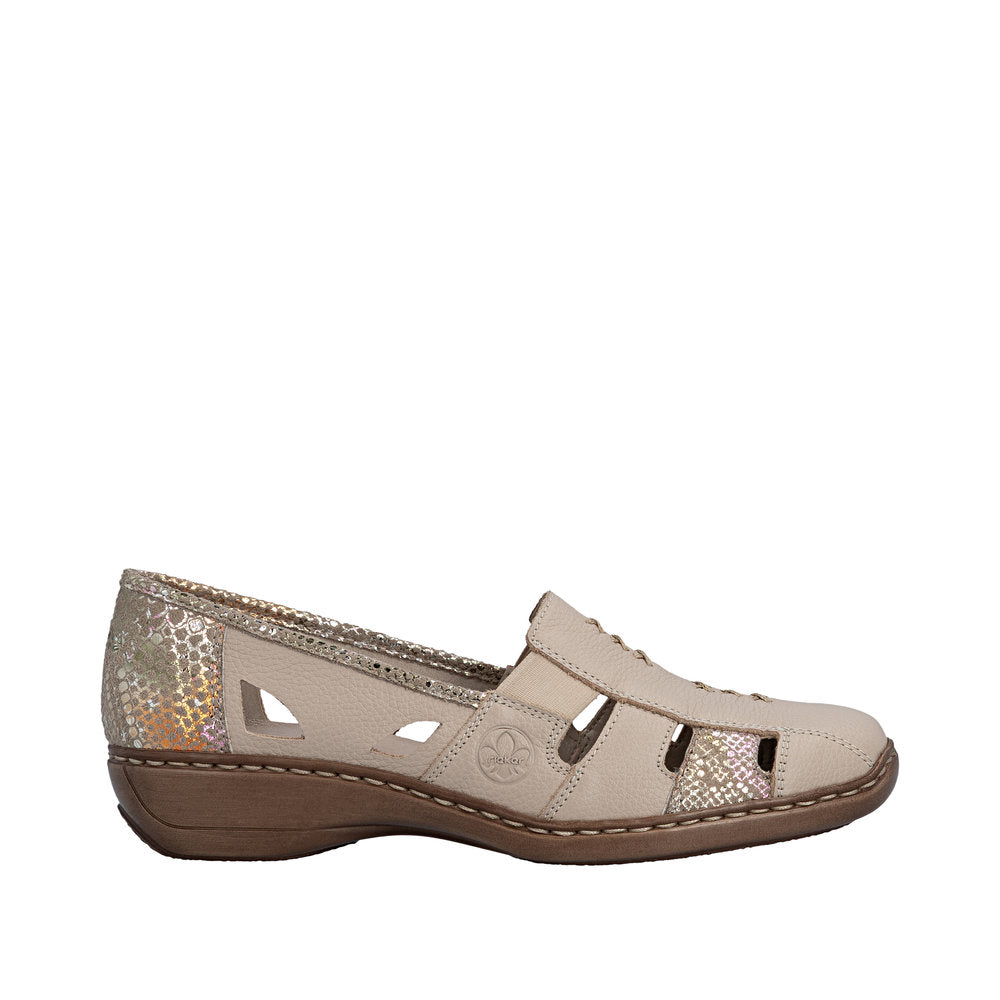 Rieker 41385-63 Doris Beige Shoes