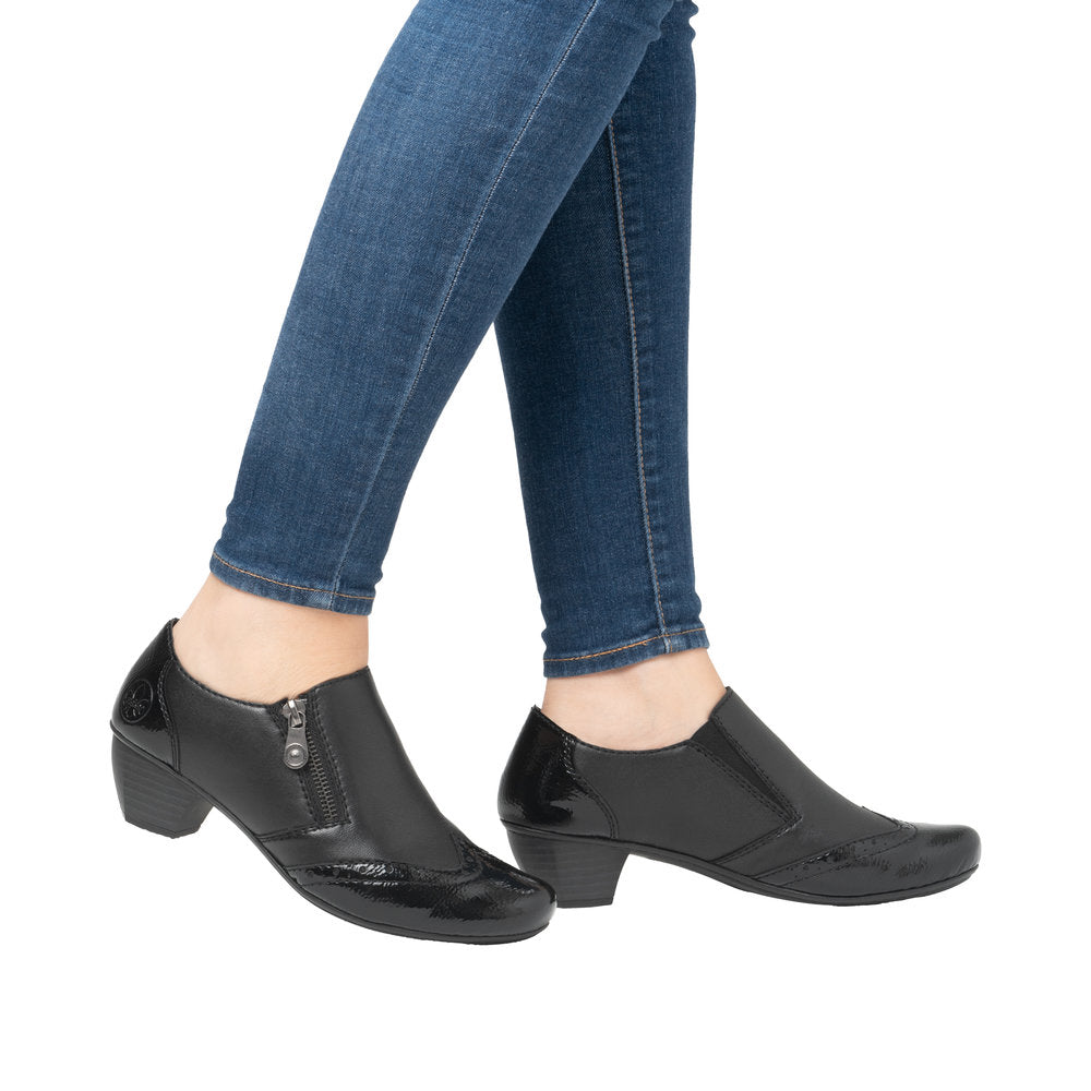 Rieker 41757-00 Mariah Black Shoes