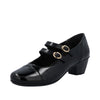 Rieker 41758-00 Black Shoes