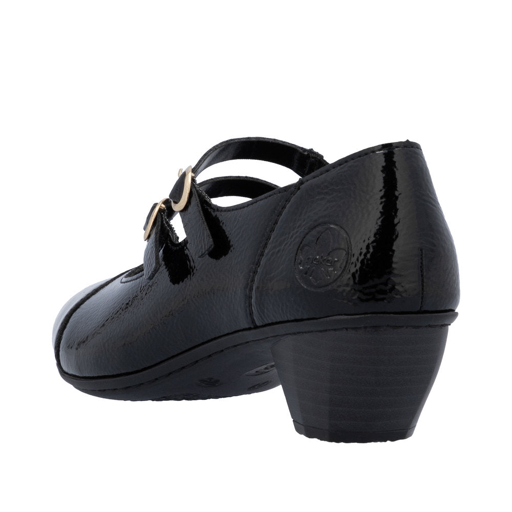 Rieker 41758-00 Black Shoes