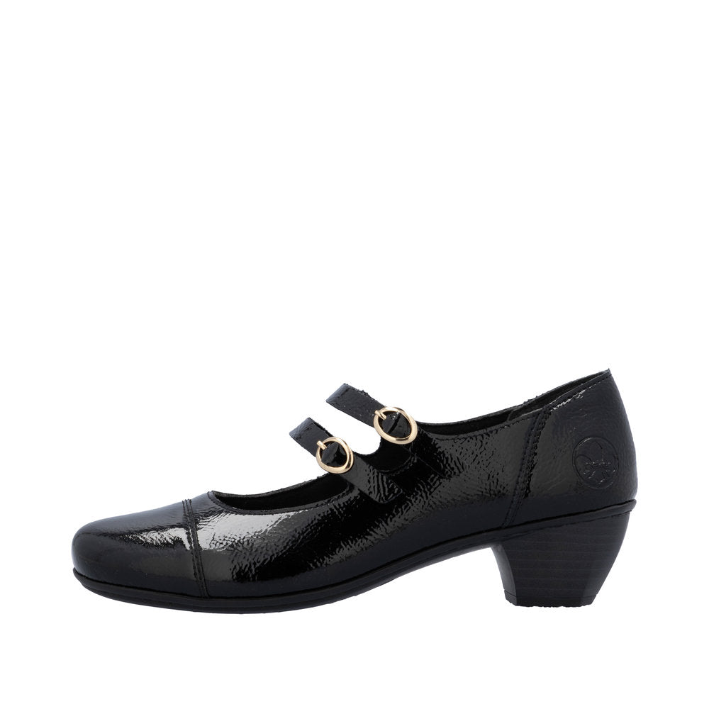 Rieker 41758-00 Black Shoes