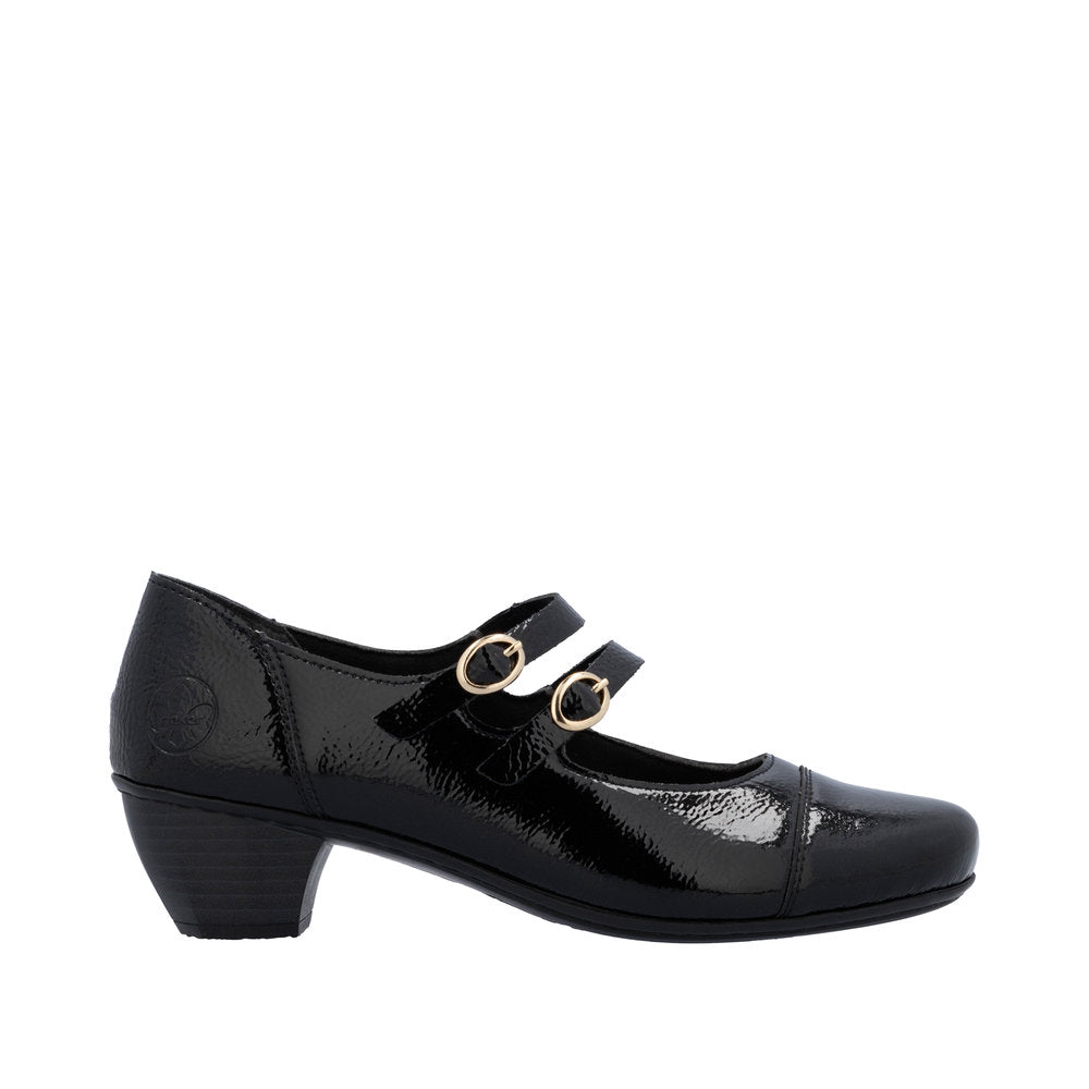 Rieker 41758-00 Black Shoes