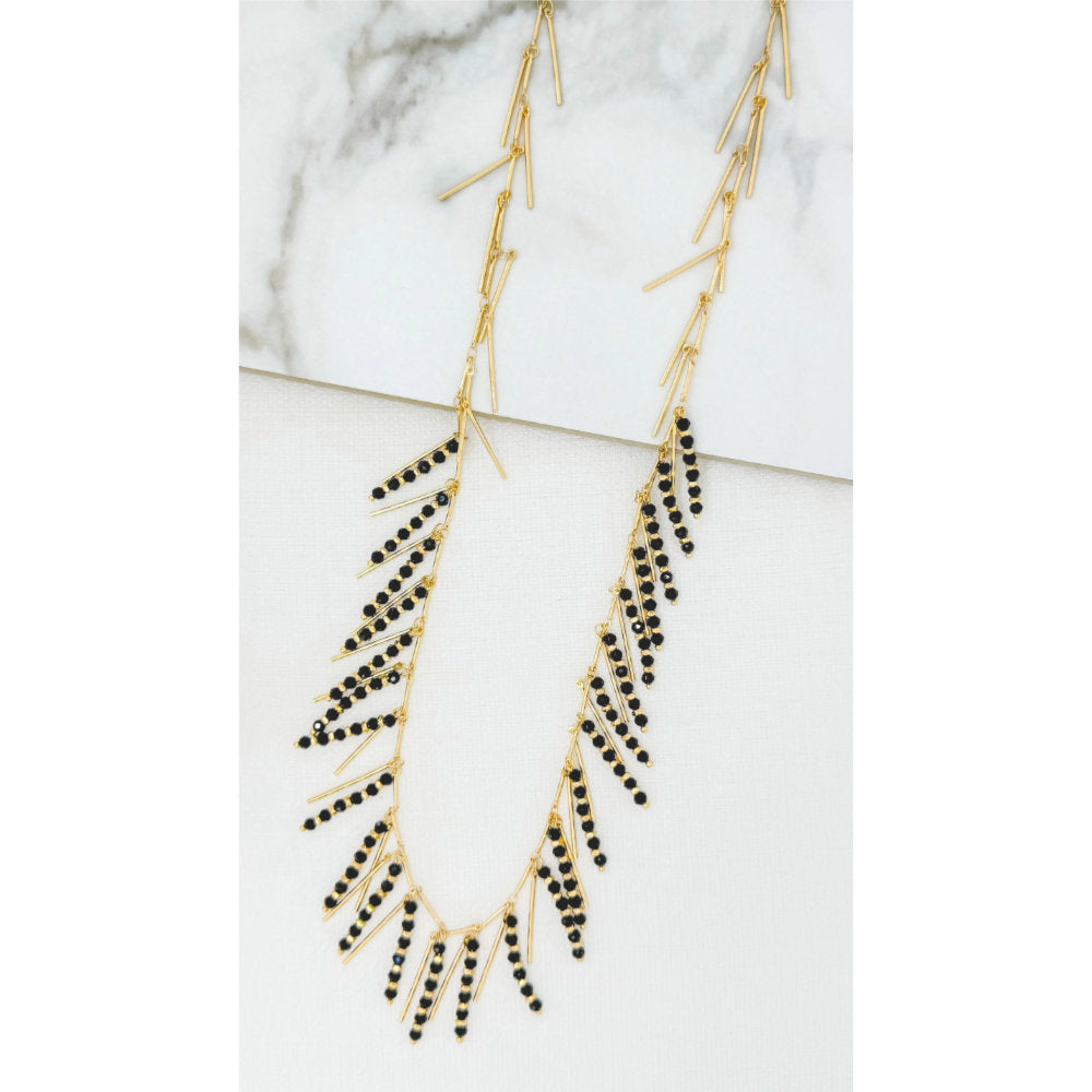 Envy Necklace 4501/Bk/N/T