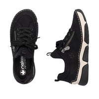 Rieker 45973-00 Black/Black Shoes
