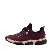 Rieker 45973-36 Bordeaux/Schwarz Shoes