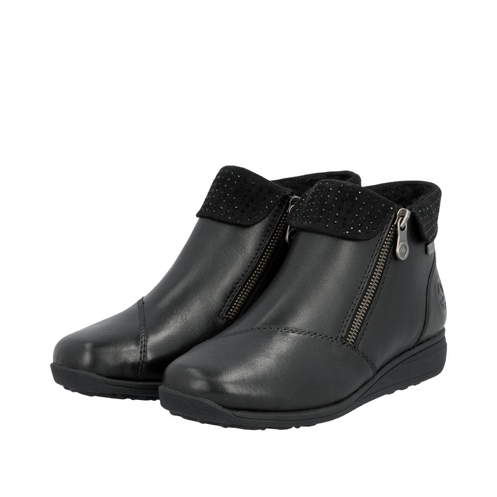 Rieker 47252-00 Schwarz/Schwarz Boots