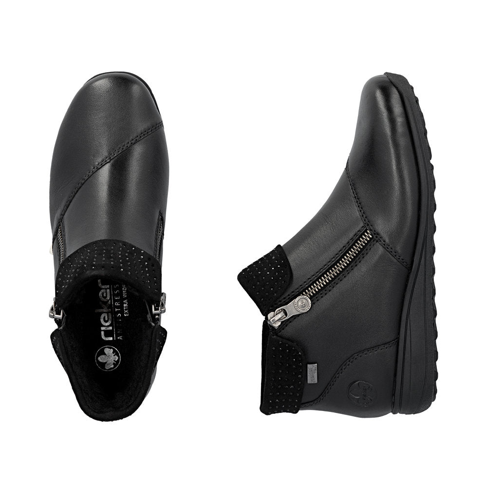 Rieker 47252-00 Schwarz/Schwarz Boots