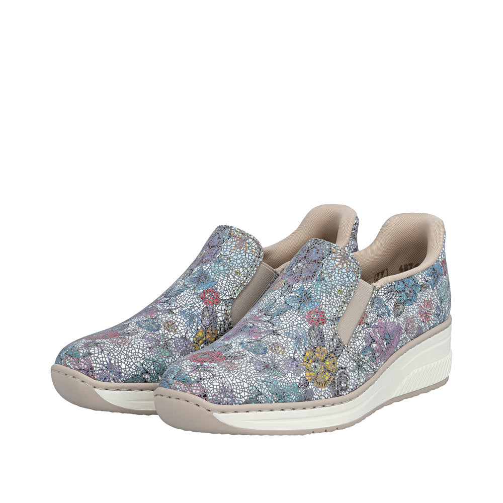 Rieker 48761-91 Doris Blue Shoes